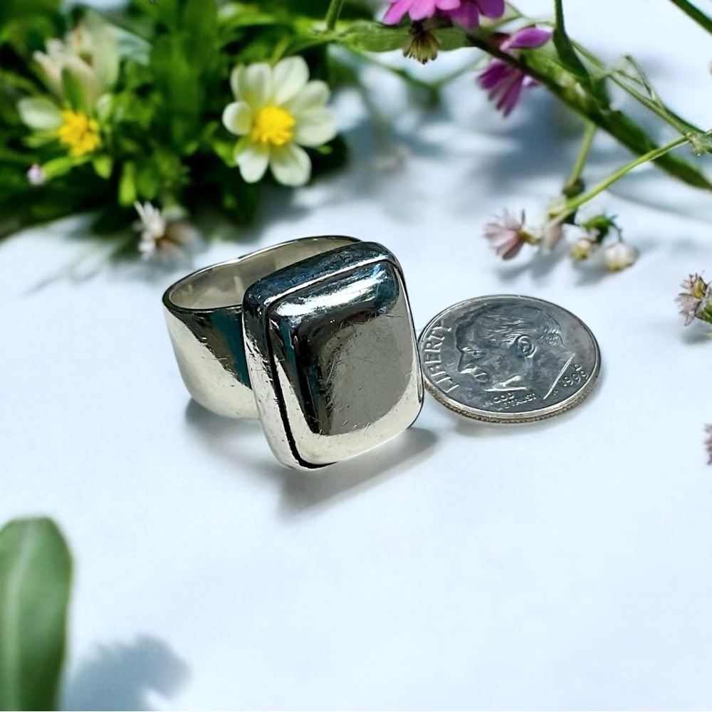Vintage Solid Sterling Ring - image 6